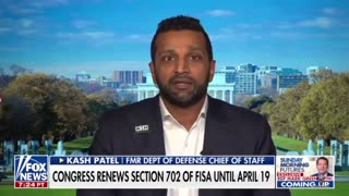 Kash Patel explains how the GOP betrayed you on FISA surveillance rights against Conservatives