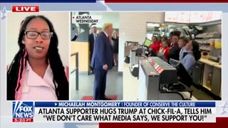 MUST WATCH: Woman From President Trump's Viral Visit to Atlanta Chick-fil-A Speaks To Fox News