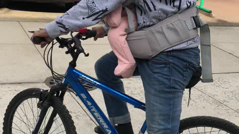 Manha’s First Bicycle Ride