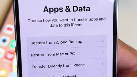 Move data Android to iPhone easily