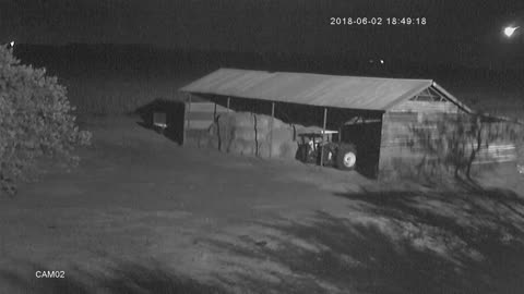 Asteroid Footage on CCTV