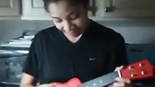 Ukulele playing via Snap (January 19th, Random Playing Series! Part 7)