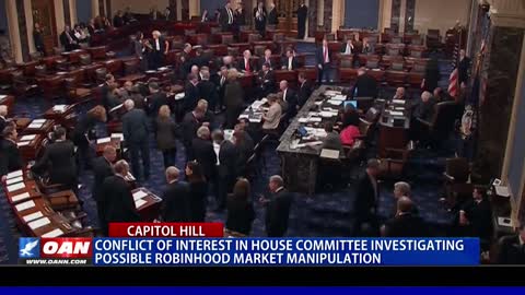 Conflict of interest in House Committee investigating possible Robinhood market manipulation