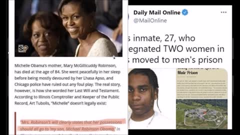 And We Know -Inmate makes women pregnant-Michell Obamas mum dies,everything goes to her son Michael