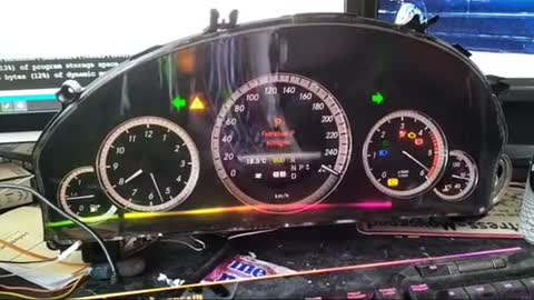 Automobile dashboard display repair dashboard