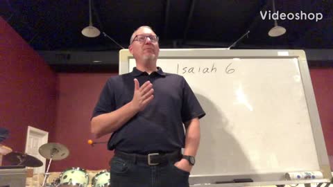 Paul Simpson teaching Isaiah 6