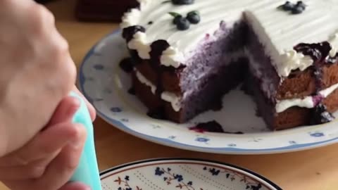 When you try my Blueberry Cloud Cake, you will remember My Earth Kitchen❤️