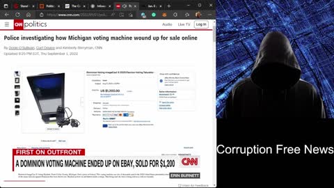 Police investigating how Michigan voting machine wound up for sale online!