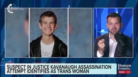 Jack Posobiec on suspect in the Supreme Court Justice Brett Kavanaugh assassination attempt identifying as a trans woman