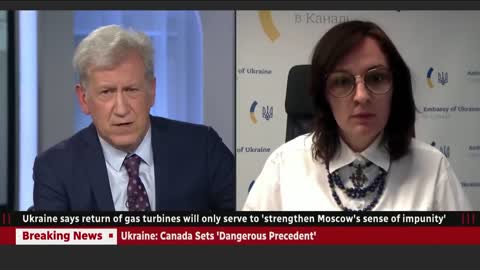 Canada setting a 'dangerous precedent' by releasing turbines: Ukraine