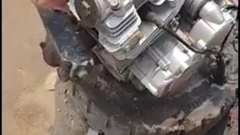 Amazing Restoration motor of burnt Construction Crane - Amazing Restore old Rusty Electric Motor