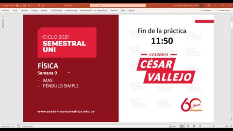 SEMESTRAL VALLEJO 2021 | Semana 09 | Física