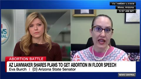 Arizona lawmaker reveals abortion plans during floor speech