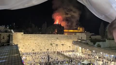 Temple Mount Fire