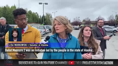 Project Veritas Exposes Sen. Murkowski's Secretive Support Of Ranked Choice Voting