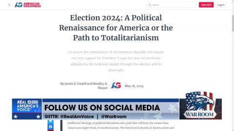 Election 2024: A Political Renaissance For America Or The Path To Totalitarianism