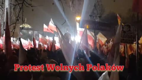 Protest Wolnych Polaków 11 Stycznia, Warszawa