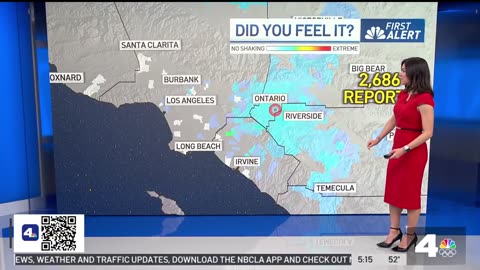 Ontario earthquake shakes parts of Southern California