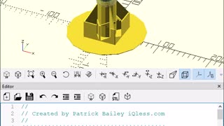 OpenScad: Transparent Modifier