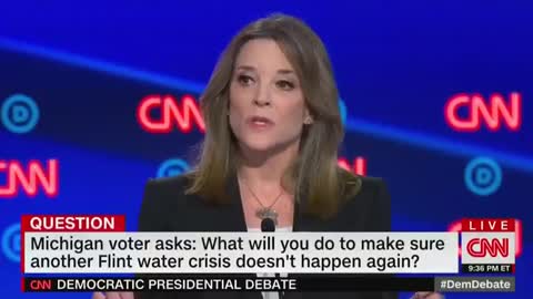 Marianne Williamson says Donald Trump is emboldening a "dark psychic force" in America