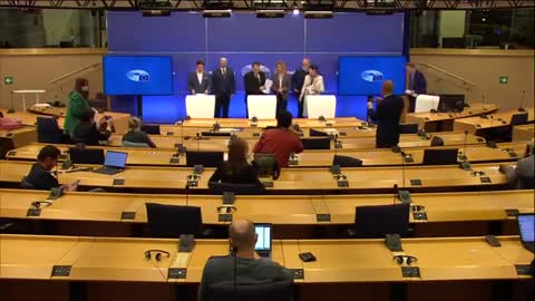 (2e) Persconferentie 28-10-2021 vanuit het Europees Parlement ivm Green Pass (aka Covid Save Ticket)
