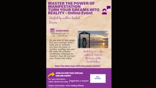 MASTER THE POWER OF MANIFESTATION - TURN YOUR DREAMS INTO REALITY! SPECIAL ZOOM EVENT