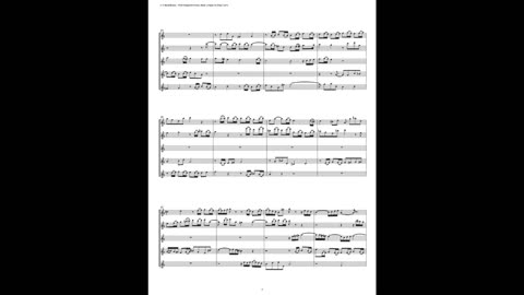 J.S. Bach - Well-Tempered Clavier: Part 1 - Fugue 16 (Flute Quintet)