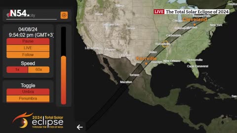 LIVE! Solar eclipse April 8, 2024 Passes – News54