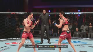 EA Sports UFC 5 Yan Xiaonan Vs Raquel Pennington