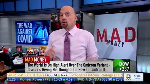 CNBC’s Jim Cramer Suggests Nationwide Vaccine Mandate: ‘Have the Military Run It’