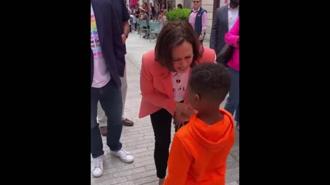 Vice President Kamala Harris joins DC Capital Pride March before Lunch