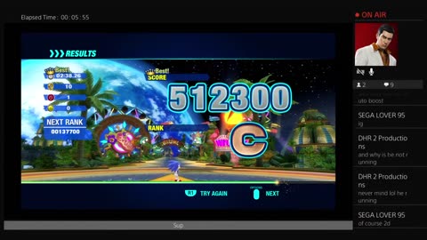 SEGA LOVER'S SONIC COLORS ULTIMATE STREAM PART 1