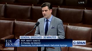 "Someone Is Trying To KILL Me": Matt Gaetz Says DOJ Did Nothing