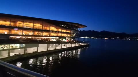 Canada Place at night