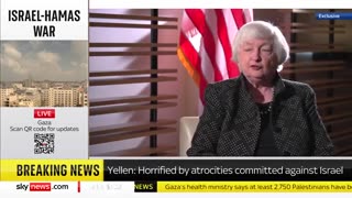 NOW - Yellen says America can "absolutely" afford another war.