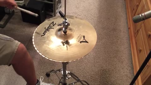 14" Zildjian A Custom Mastersound Hi Hat Cymbals