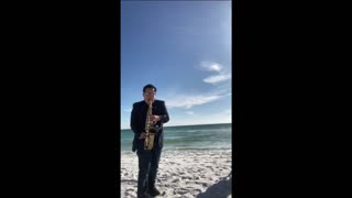 Beach sax performance ballad mix