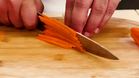 12 CUTS OF VEGETABLES with TRICKS ASMR VIDEO - CookingShooking