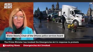 Ottawa City Council member is Angry about the Legal Protest of the Canadian Truckers