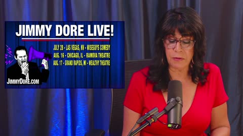 Crowd Strike CEO chokes on air during interview while trying to answer▮The Jimmy Dore Show