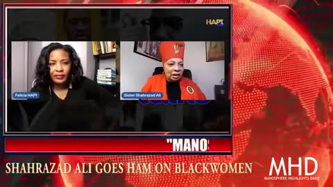 Shahrazad Ali Goes Crazy on Black Women, (UNCENSORED)