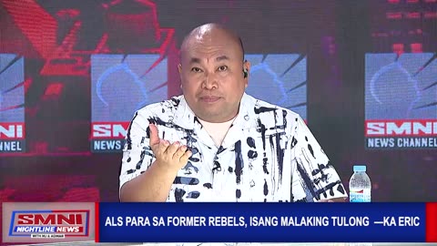 Alternative Learning System or (ALS) para sa former rebels, isang malaking tulong ayon kay Ka Eric