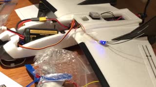 Dart 250g Build Testing Flaps with OpenTX
