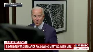 Biden: "I didn't negotiate with Joe Manchin. I have no idea."