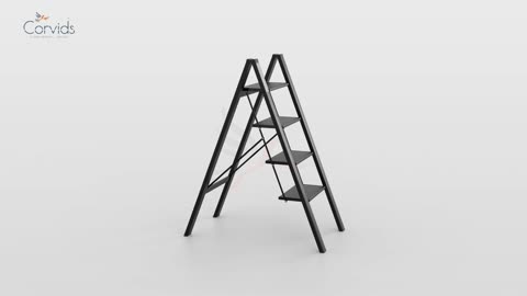 Elevate Your Reach with Step Stool Ladder: Experience 3D Look