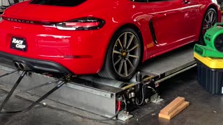 718 Cayman S Dyno Pull