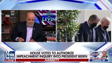 Levin after roasting Manchin goes off