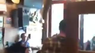 WATCH: Entire Restaurant Chants "Get Out!" as Covid Police Try (and Fail) to Shut It Down