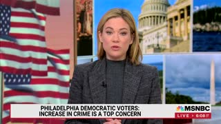 MSNBC’s Elise Jordan - All Voters say say they feel the uptick of crime in Democrat-run cities