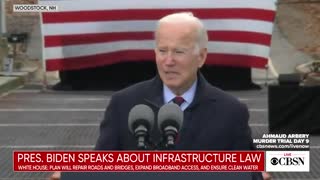 BIDEN in NH: How Do I Cross a Bridge in a Snowstorm? What If There’s a Fire on the Other Side?